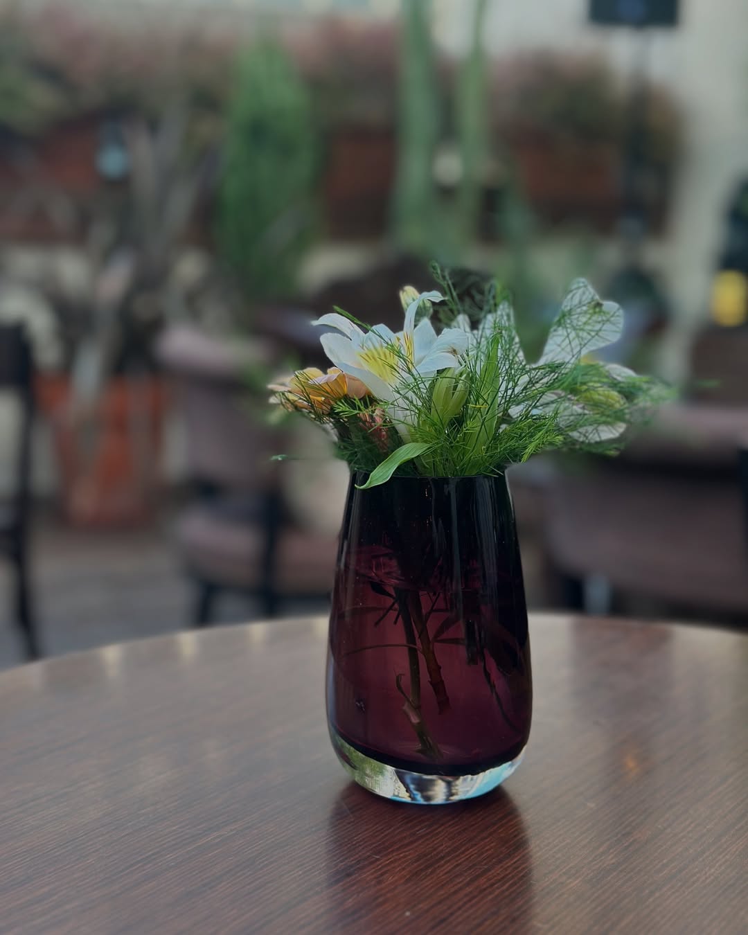 Zona de barras y recepción en Irene La Terrasse